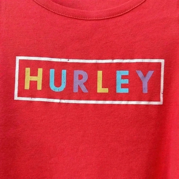 HURLEY GRAPHIC CROPPED BABY TANK SIZE XL - Picture 3 of 7